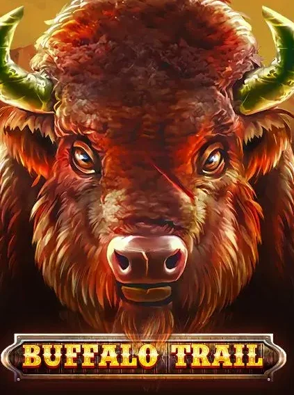 Decorative casino game artwork for Luckywins: Buffalo Trail