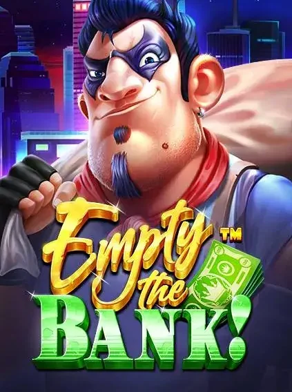 Decorative casino game artwork for Luckywins: Empty The Bank